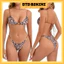 Bikini DTD áo tắm 2manh áo bassi quần đùi lưng thấp siêu xinh ( sẵn hàng)
