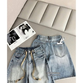 Quần Sooc Jean Ngố Dây Rút Basic QCCC Cao Cấp