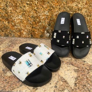 Dép Lê Nam Nữ Quai Ngang Chất Liệu JEAN cao Cấp Gắn Mác Vương Niệm HOTREN 2026 Đế PU Êm Mềm SIZE 36-43