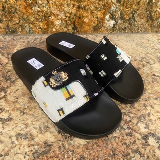 Dép Lê Nam Nữ Quai Ngang Chất Liệu JEAN cao Cấp Gắn Mác Vương Niệm HOTREN 2026 Đế PU Êm Mềm SIZE 36-43