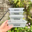 Hộp Nhựa Chữ Nhật Đựng Thực Phẩm Đủ size (500ml, 750ml, 1000ml, 1250ml) Hàng Dày Dặn, Chịu Nhiệt Tốt( lưu ý dung tích)