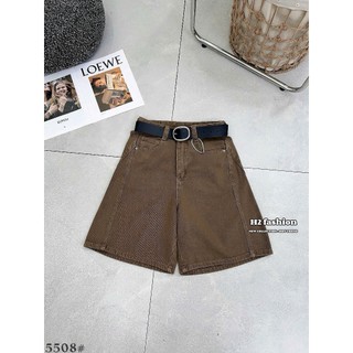 Quần Sooc Ngố Jean Nữ Cạp Cao Basic QCCC Cao Cấp