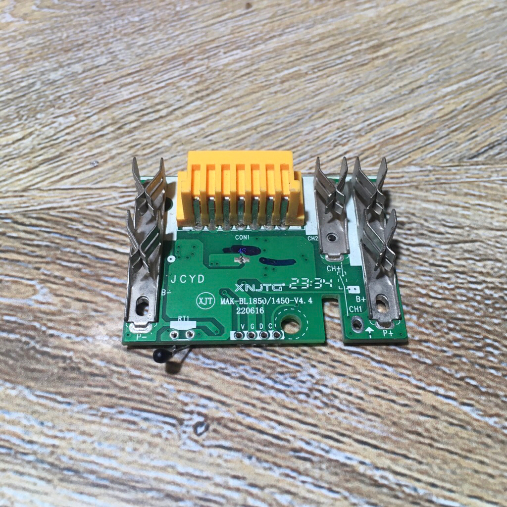 [Mẫu có cân bằng] Mạch 4s nhận sạc zin makita, BMS 14,4V-16,8V