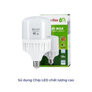 (Hỏa Tốc 4h) Bóng đèn led bulb TRỤ Rạng Đông Bảo hành 24 Tháng 1 đổi 1, 20w, 30w, 40w, 50w, 60w, 80w MODEL Bulb Trụ