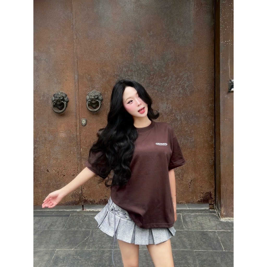 Áo Thun Boxy IN NỔI CKOR Premium Cotton 260gsm Dày Dặn Mềm Mịn Đứng Form Tay Lỡ Nam Nữ Cổ Tròn