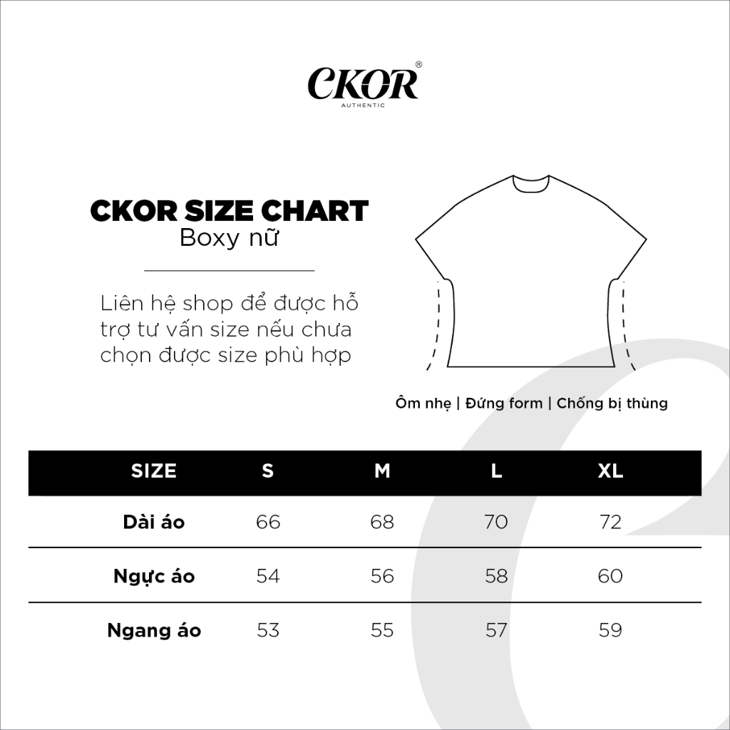 Áo Thun Boxy IN NỔI CKOR Premium Cotton 260gsm Dày Dặn Mềm Mịn Đứng Form Tay Lỡ Nam Nữ Cổ Tròn