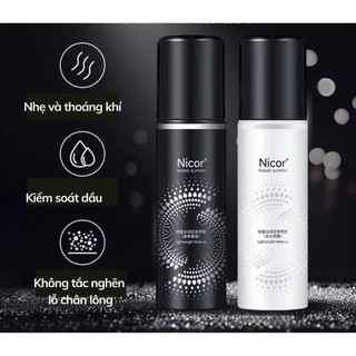 Xịt Khóa Nền MakeNICOR 24h 100ml, Xịt Cố Định Lớp Trang Điểm Dưỡng Ẩm Lâu Trôi, Kiềm Dầu và Chống Mồ Hôi, Vân Thỏ Beauty