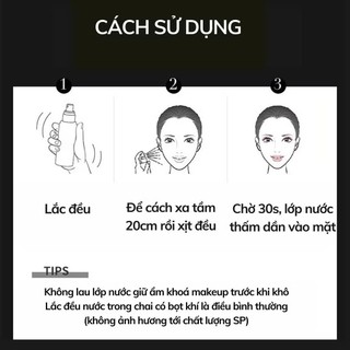 Xịt Khóa Nền MakeNICOR 24h 100ml, Xịt Cố Định Lớp Trang Điểm Dưỡng Ẩm Lâu Trôi, Kiềm Dầu và Chống Mồ Hôi, Vân Thỏ Beauty