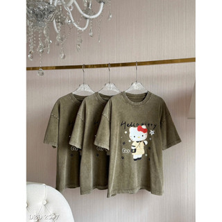 Áo Phông Kitty Bạc Màu Chuẩn Linh Hoàng