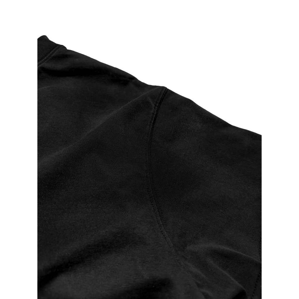 Áo thun BOXY Unisex DREVE " LOGO " // BLACK // 99 + 1% Cotton