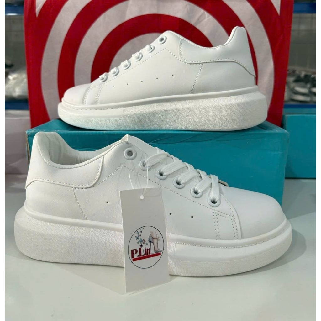 GIÀY 99K [Size 36-44]- Fullbox Giày Thể Thao Cặp đôi MC Full Trắng, Êm, Nhẹ, Kiểu dáng trẻ trung phù hợp đi chơi, đi làm
