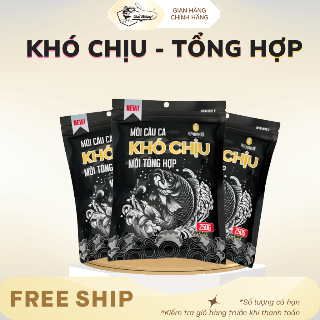 (Mua 5 Tặng 1) Mồi Câu Cá Khó Chịu, Cám Câu Cá Khó Chịu, Mồi Tổng Hợp, Tự Nhiên, Rô , Chép
