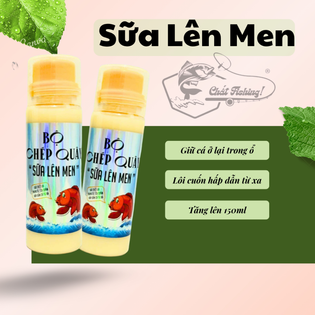 (Chính Hãng) Bộ Chép Quây, Hương Liệu Câu Cá Chép, Chép Ròn