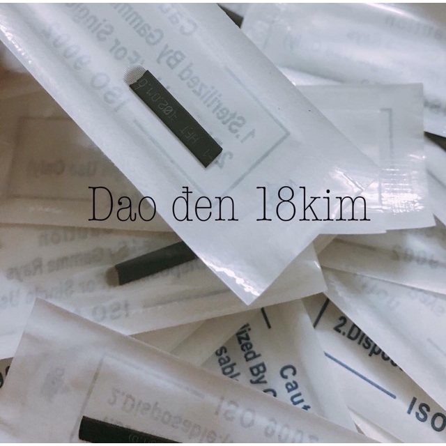 Dao điêu khắc phun xăm các kiểu (10 chiếc)