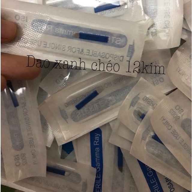 Dao điêu khắc phun xăm các kiểu (10 chiếc)