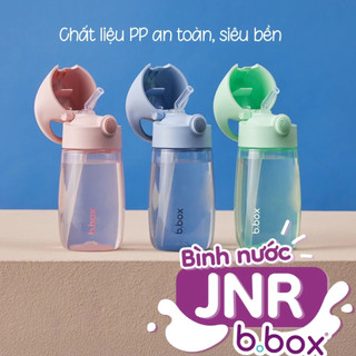 Bình Nước b.box Jnr 380ml Cho Bé – Thiết Kế Tay Cầm Dễ Cầm, Ống Hút Silicone Mềm, Chống Rò Rỉ