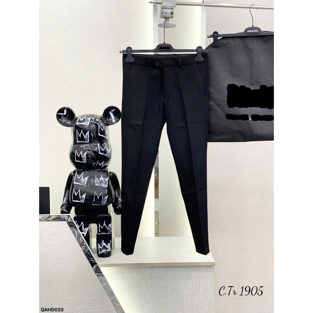 ⚡️[Hight Quality] Quần Âu Trơn Nam Nữ Alida Street Wear Pants - Màu Đen Tuyền Chất Liệu Cao Cấp Loại 1