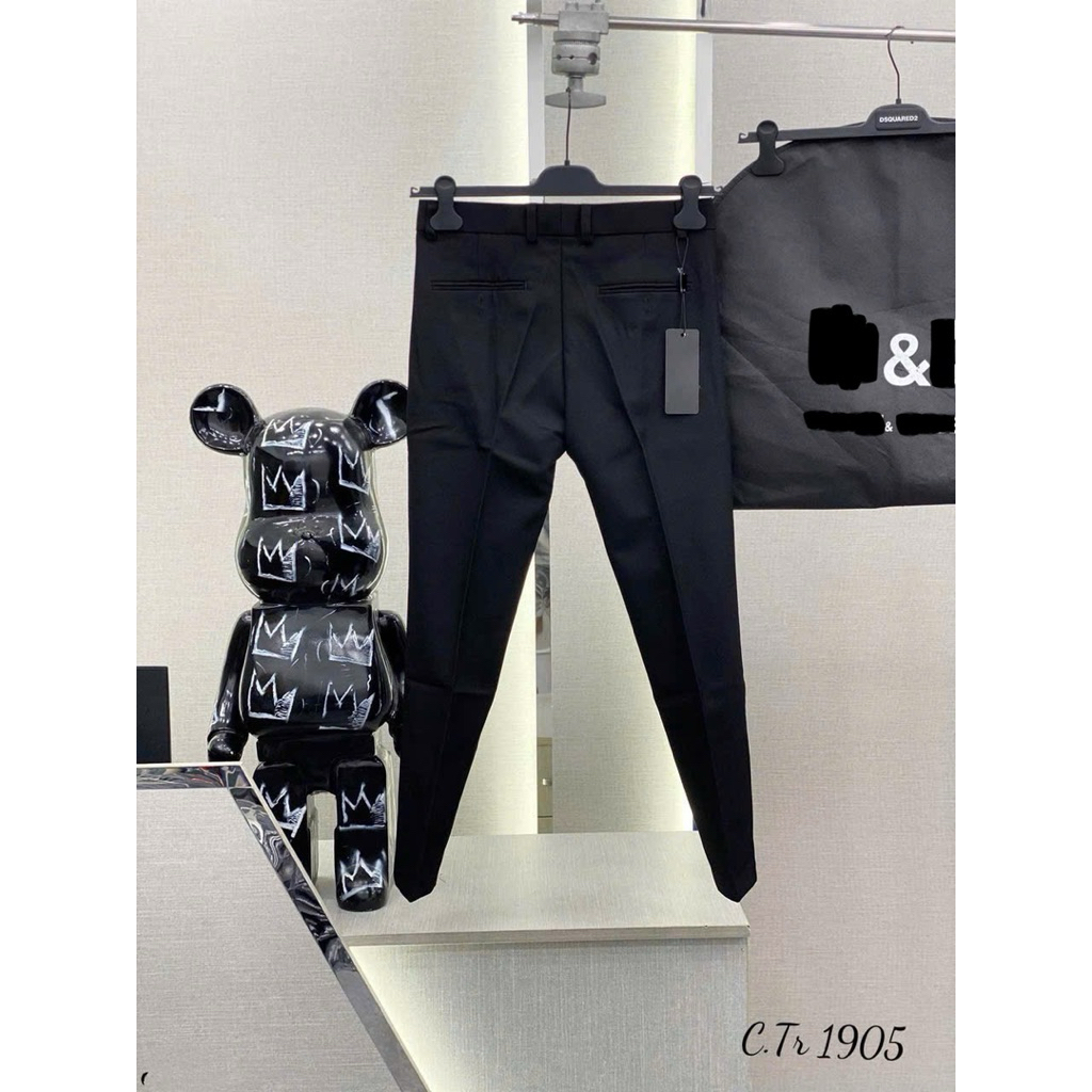 ⚡️[Hight Quality] Quần Âu Trơn Nam Nữ Alida Street Wear Pants - Màu Đen Tuyền Chất Liệu Cao Cấp Loại 1