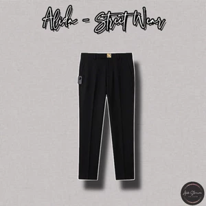 ⚡️[Hight Quality] Quần Âu Nam \/ Trouser Pants - Điểm Nhấn Tag Vàng Xoay Cách Điệu Cao Cấp Loại 1