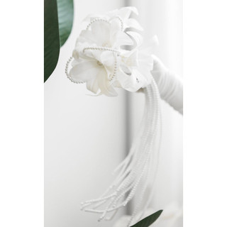 Bó hoa cưới cầm tay cô dâu thần tiên white Pear