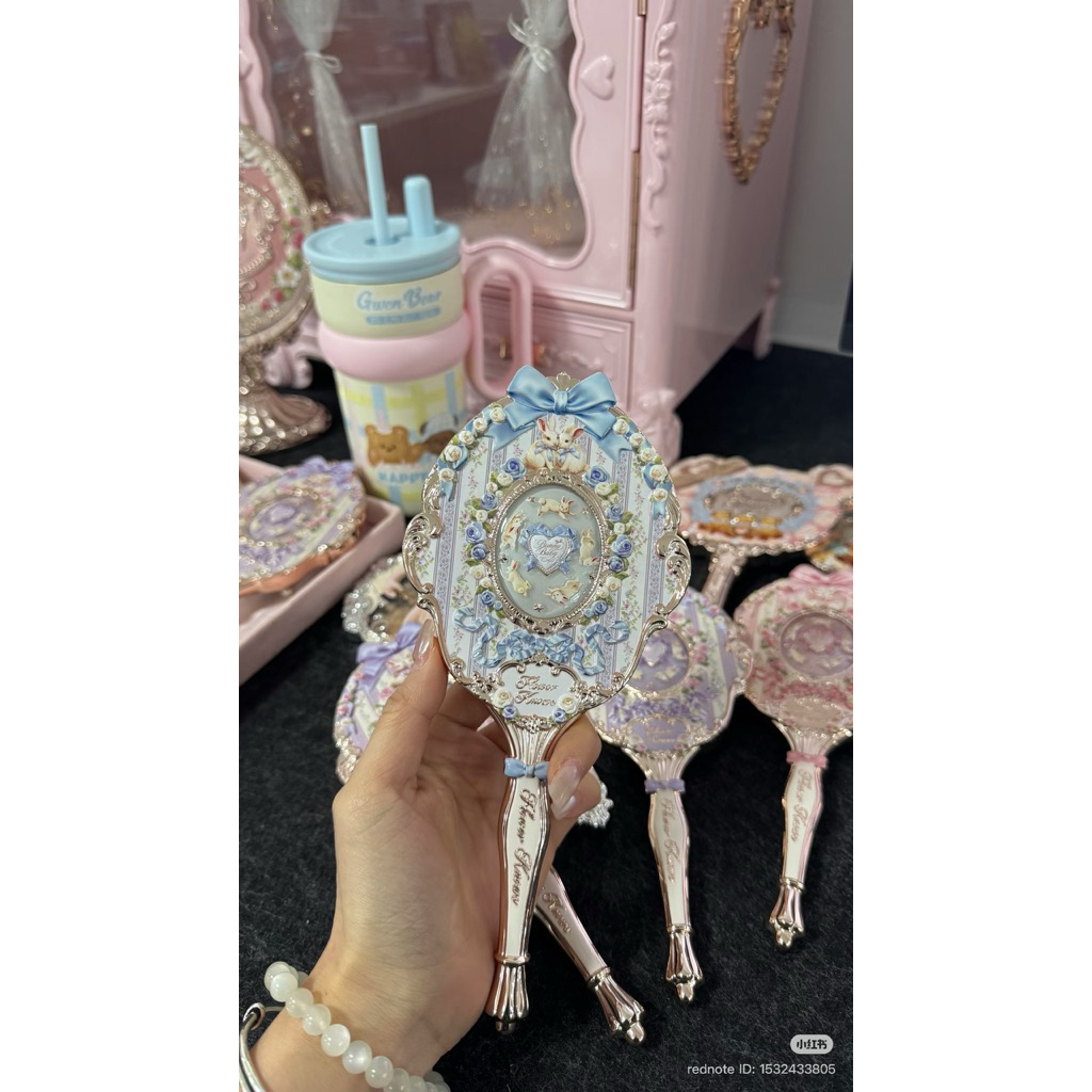{Flower Knows} Gương cầm tay BST Bunny Baby