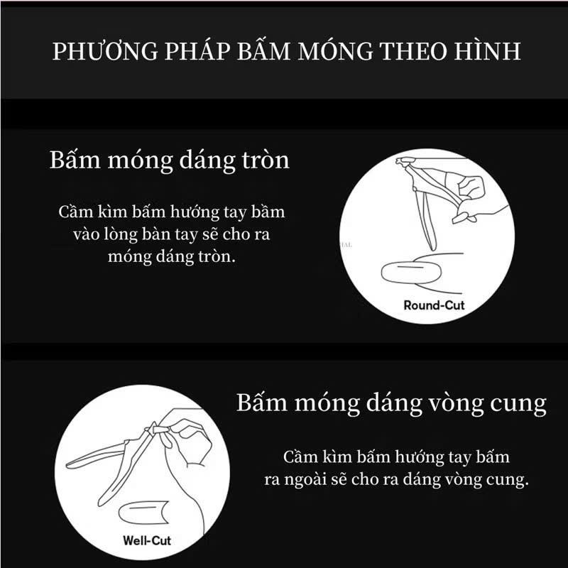Kìm cắt móng giả - kìm bấm móng giả chuyên dụng