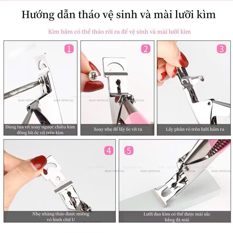 Kìm cắt móng giả - kìm bấm móng giả chuyên dụng