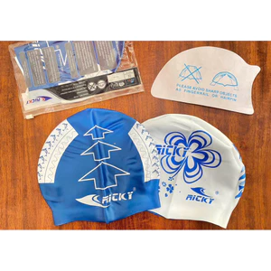 🧢 MŨ BƠI SILICONE 2 MẶT HK2187 – CHỐNG NƯỚC, CO GIÃN TỐT, ÔM SÁT ĐẦU