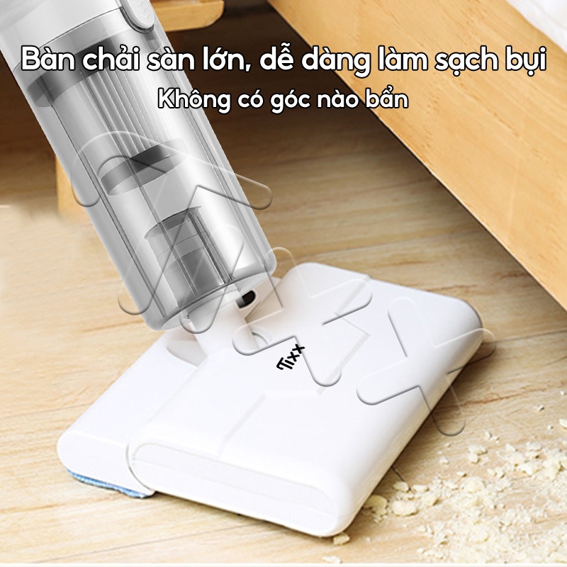 TIXX Máy hút bụi cầm tay 2 trong 1 Hút bụi & lau nhà trọng lượng nhẹ chỉ 1.2kg máy hút bụi đa năng