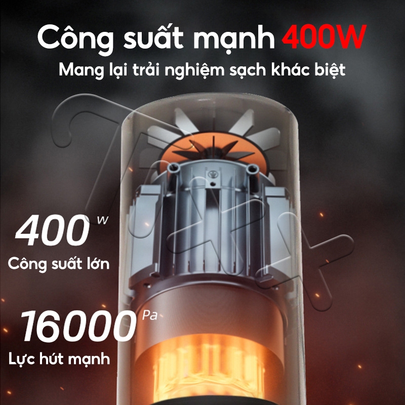 TIXX Máy hút bụi cầm tay 2 trong 1 Hút bụi & lau nhà trọng lượng nhẹ chỉ 1.2kg máy hút bụi đa năng