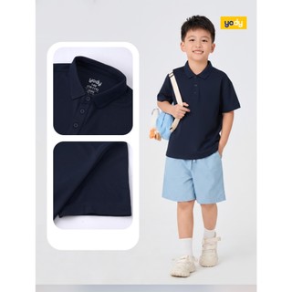 [POLO All-In-1] Áo polo cho bé đi học 3-15 tuổi YODY dáng cơ bản co giãn thoáng mát KCPO26A001 TCPO26A001