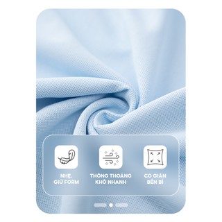 [POLO All-In-1] Áo polo cho bé đi học 3-15 tuổi YODY dáng cơ bản co giãn thoáng mát KCPO26A001 TCPO26A001