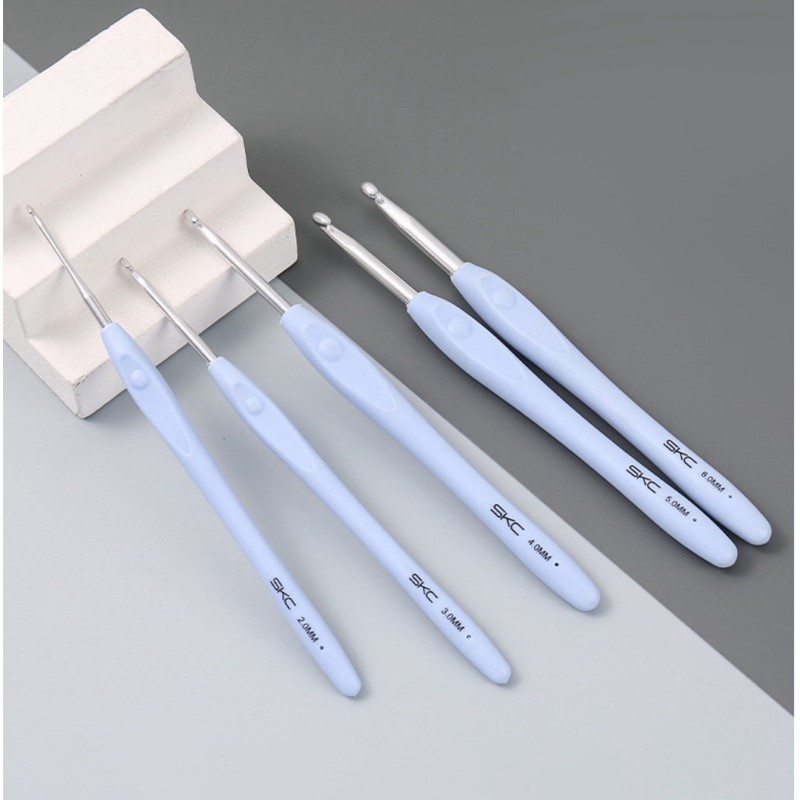 Kim móc len cán nhựa cao cấp SKC (size từ 1.5mm đến 6.0mm) | Tiệm Len Của Sam - Sam Crochet