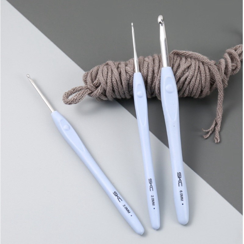 Kim móc len cán nhựa cao cấp SKC (size từ 1.5mm đến 6.0mm) | Tiệm Len Của Sam - Sam Crochet
