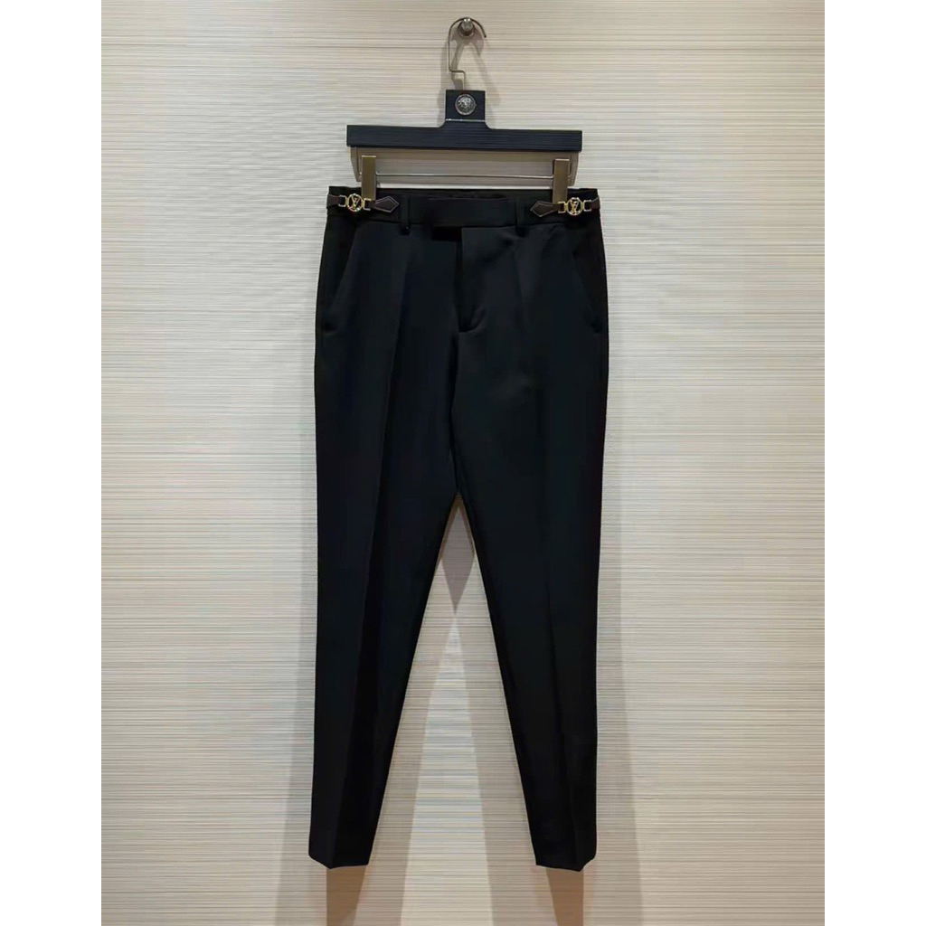 ⚡️[Hight Quality] Quần Âu Nam Nữ \/ Trouser Pants - Điểm Nhấn Tag Da 2 Bên Cao Cấp Đơn Giản