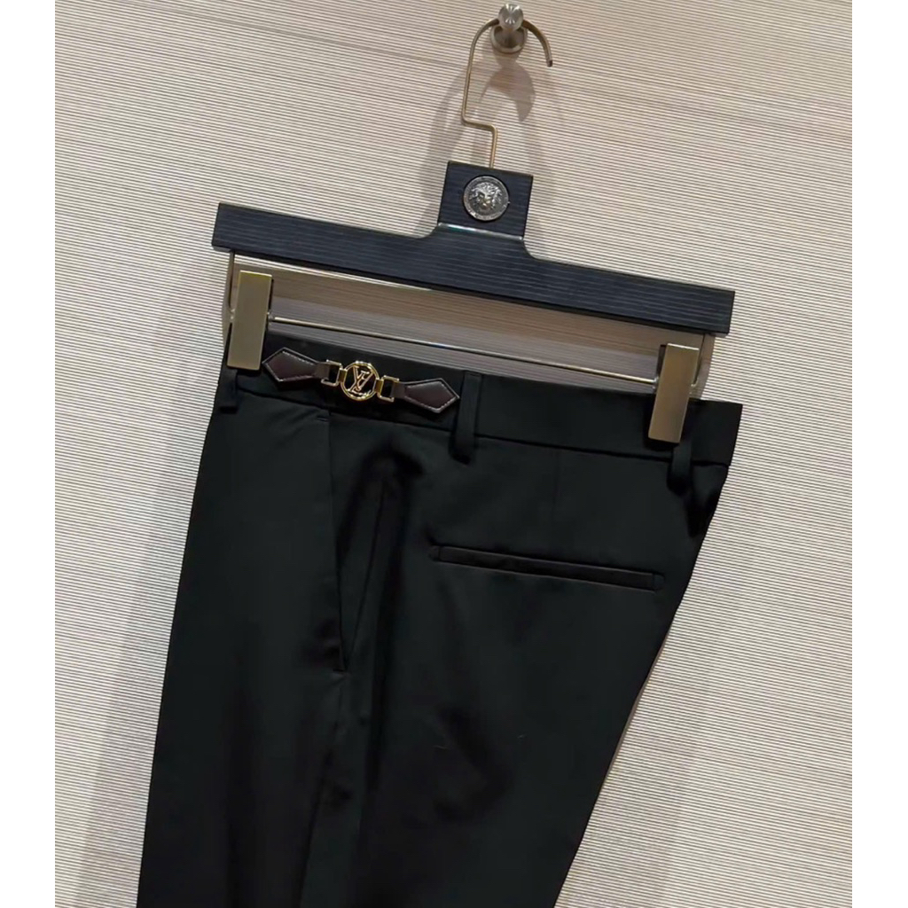 ⚡️[Hight Quality] Quần Âu Nam Nữ \/ Trouser Pants - Điểm Nhấn Tag Da 2 Bên Cao Cấp Đơn Giản