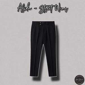 ⚡️[Hight Quality] Quần Âu Nam Nữ DQ0 Trouser Pants - Điểm Nhấn Tag Nhò Đơn Giản Thanh Lịch Cao Cấp