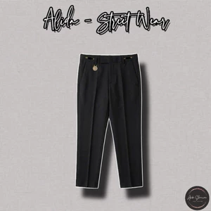 ⚡️[Hight Quality] Quần Âu Nam D1H Ga Trouser Pants - Điểm Nhấn Tag Trao Phối Chữ Sau Đơn Giản Thanh Lịch