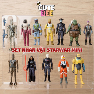 Set 10 nhân vật STAR WAR xuất dư, không trùng - Đồ chơi CUTE BEE