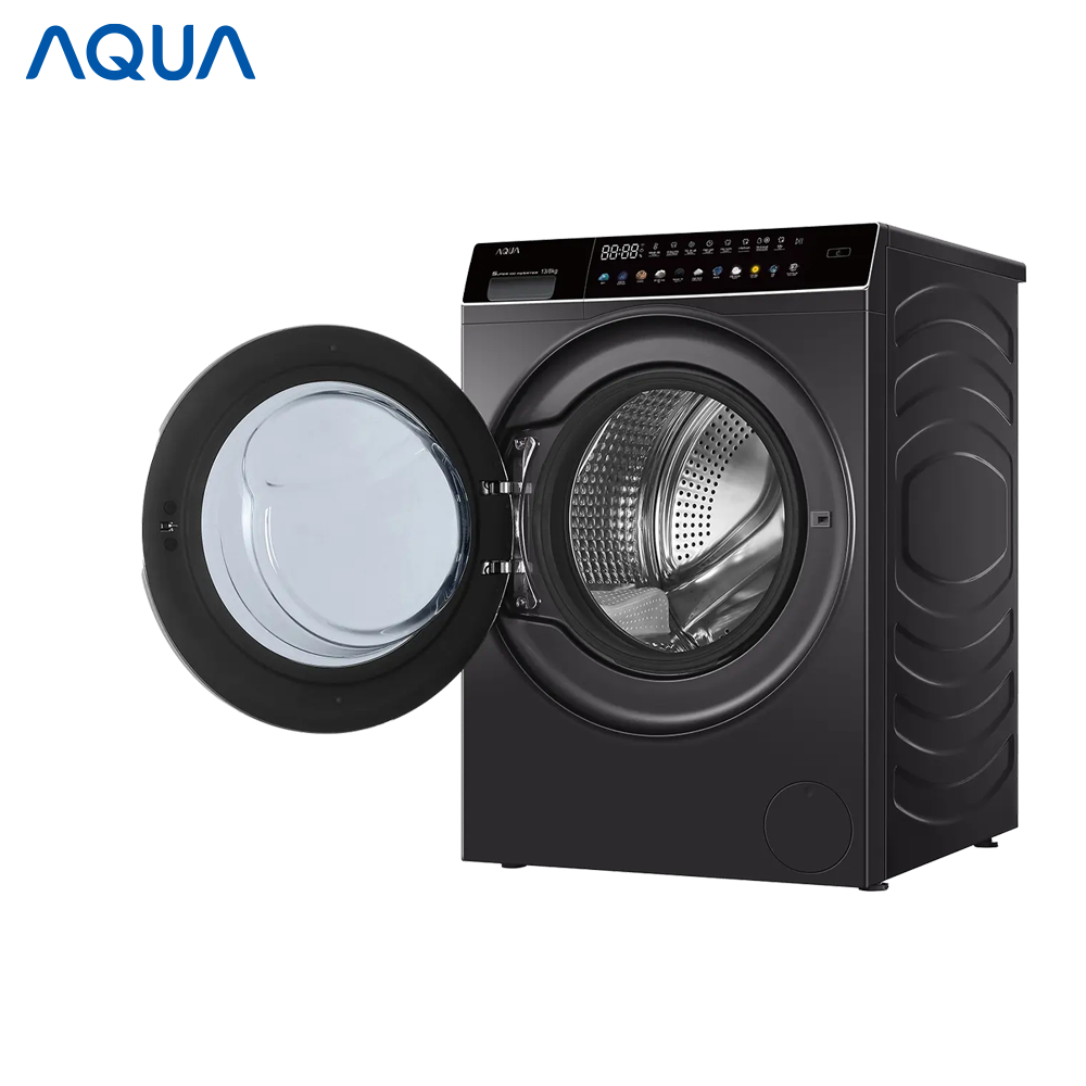 Máy giặt sấy cửa trước Aqua Inverter giặt 13KG - sấy 8KG AQD-DH1300H.PS - Miễn phí giao hàng toàn quốc - Hỗ trợ lắp đặt