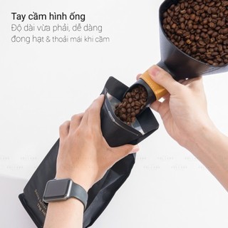 Volcano Dụng cụ múc cà phê hạt ngũ cốc đóng gói tiện lợi