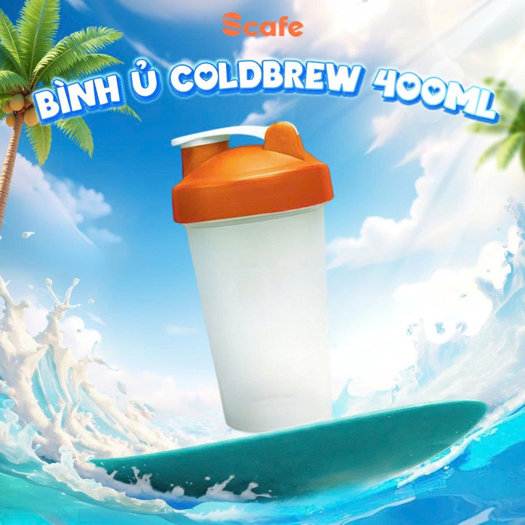 [Quà tặng] Bình Ủ Cold Brew 400ml