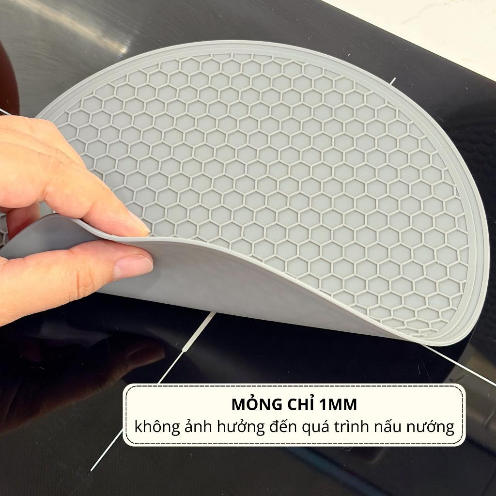 [CHÍNH HÃNG] Miếng lót bếp từ tròn Perfection by M chất liệu silicone chống xước đạt chuẩn FDA