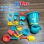 Đồ Chơi Xô Xúc Cát ToysLit – Bộ Đi Biển Hình Vịt, Cá Ngộ Nghĩnh Cho Bé Đi Biển, Dã Ngoại