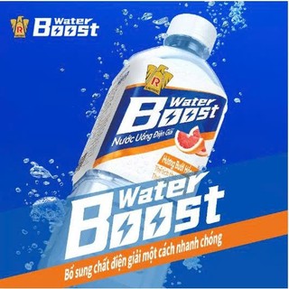 Lẻ: 1 chai điện giải Eastroc Water Boost vị bưởi/chanh/vitamin 24chai*555ml