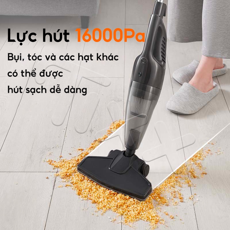 Tixx Quà tặng: năm cái móc treo Máy hút bụi cầm tay 500W Máy hút bụi lau sàn nhà cầm tay đa năng tháo rời