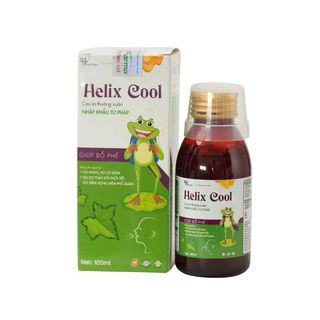 [🔥CHÍNH HÃNG] Siro Ho Helix Cool Giúp Bổ Phế, Trừ Ho, Giảm Khản Tiếng, Sổ Mũi - Chai 120ml