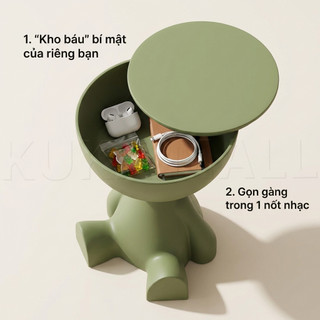 Tủ Mini Đầu Giường, Bàn Trà Sofa Nhỏ, Kệ Phòng Ngủ, Nhẹ, Sáng Tạo, Phù Hợp Mọi Góc Nhà Hiện Đại