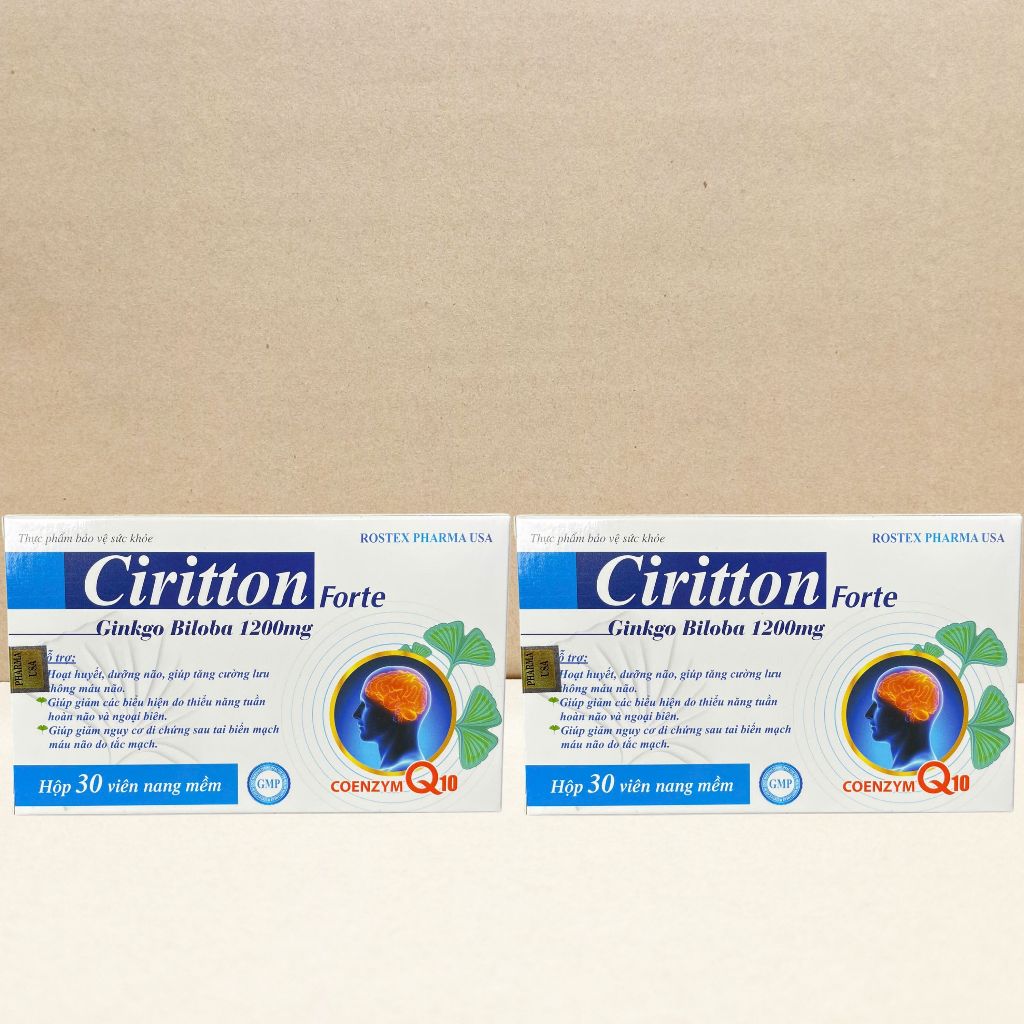 Ciritton Forte Xanh Dương - Rostex - Vinaphar -  Vitamin Chữa Lành