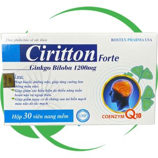 Ciritton Forte Xanh Dương - Rostex - Vinaphar -  Vitamin Phục Hồi